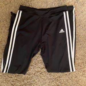 Adidas kids black leggings